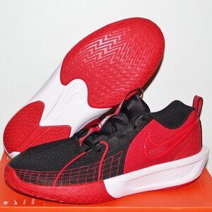 Nike GT Cut 3 GS Basketball Youth 7Y Womens 8.5 Black University Red
